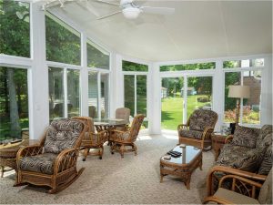 Sunroom Interior Michigan Summer